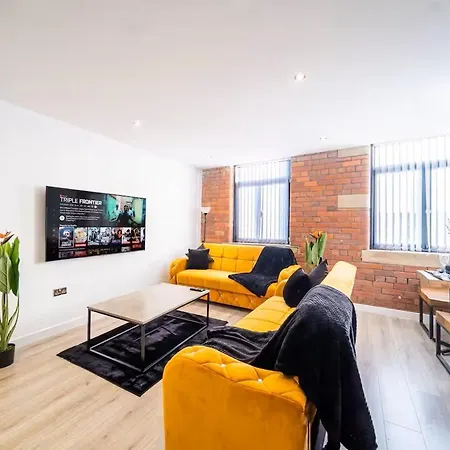 Modern Two-bedroom In Lägenhet *