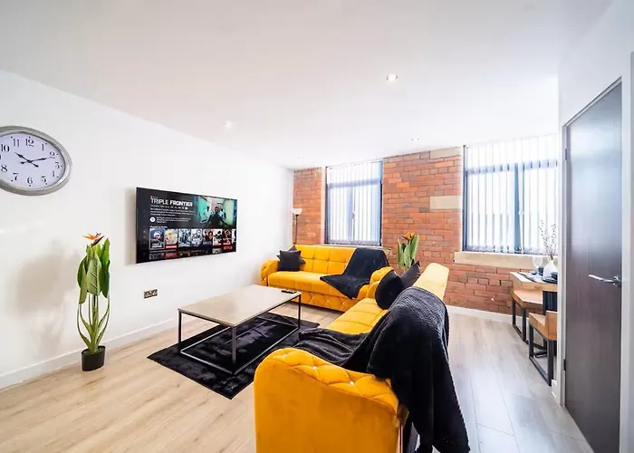 Modern Two-bedroom In Lägenhet *